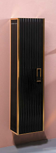 Пенал Armadi Art Monaco черный с золотом для ванной в интернет-магазине сантехники Sanbest
