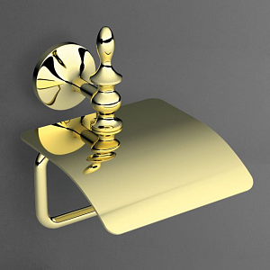 Держатель для туалетной бумаги Art&Max Bohemia AM-4283-DO золото купить в интернет-магазине сантехники Sanbest