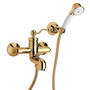 Смеситель для ванны PAINI Duomo 88OP105 золото купить в интернет-магазине сантехники Sanbest