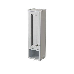 Шкаф с нишей Caprigo Albion-promo 240 серый для ванной в интернет-магазине сантехники Sanbest