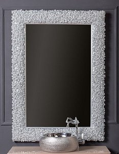 Зеркало Armadi Art Rose серебро 85 в ванную от интернет-магазине сантехники Sanbest