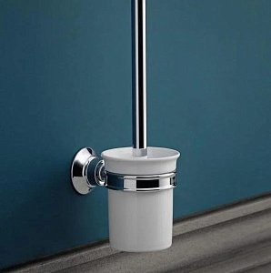 Ершик для туалета Axor Montreux 42035000 хром/белый купить в интернет-магазине сантехники Sanbest
