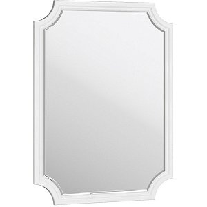 Зеркало Aqwella LaDonna 72 белое в ванную от интернет-магазине сантехники Sanbest