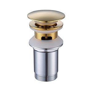 Донный клапан Caprigo Parts 99-534-BRG золото матовое купить в интернет-магазине сантехники Sanbest