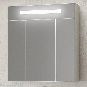 Зеркальный шкаф Опадирис Фреш 75 белый в ванную от интернет-магазине сантехники Sanbest