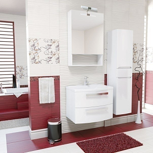 Мебель для ванной Valente Miragio Mrg 700 91 белая для ванной в интернет-магазине Sanbest