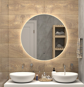 Зеркало ART&MAX SANREMO 100 AM-San-1000-DS-C в ванную от интернет-магазине сантехники Sanbest