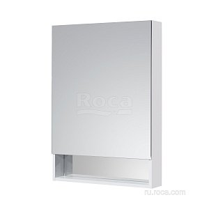 Зеркальный шкаф Roca The Gap ZRU9302885 60 белый глянец в ванную от интернет-магазине сантехники Sanbest