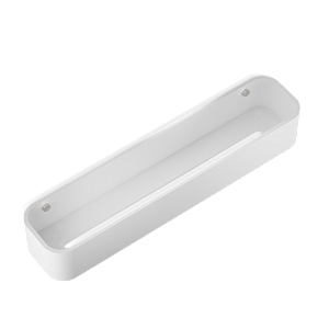 Полка для душа Decor Walther Stone DCT45 белый/сталь матовая купить в интернет-магазине сантехники Sanbest