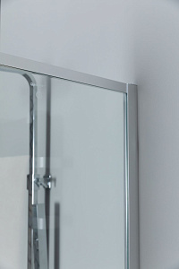 Душевая дверь Aquanet Pleasure Evo 120 AE65-N120-CT стекло прозрачное/профиль хром купить в интернет-магазине Sanbest