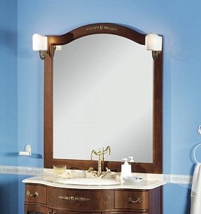 Зеркало Cezares PALMA ANTE VETRO classico PAAV.SP 110x111 в ванную от интернет-магазине сантехники Sanbest