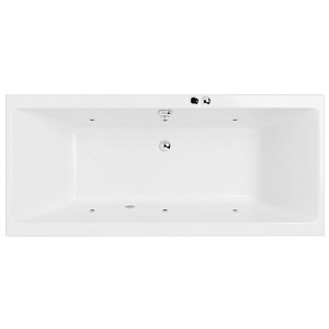 Ванна акриловая EXCELLENT Pryzmat 150x75 SOFT хром купить в интернет-магазине Sanbest
