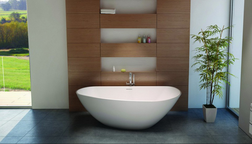 Ванна мраморная Riho Granada 170x80 купить в интернет-магазине Sanbest