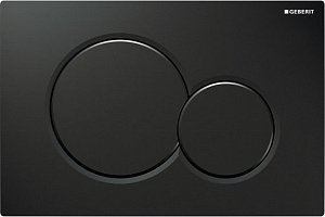 Кнопка для инсталляции Geberit Sigma 01 черная купить в интернет-магазине сантехники Sanbest