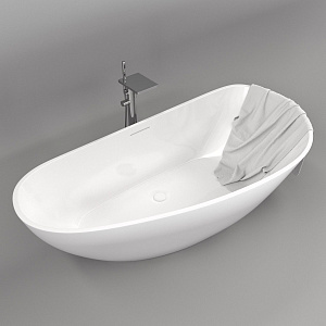 Ванна мраморная Riho Granada 170x80 купить в интернет-магазине Sanbest