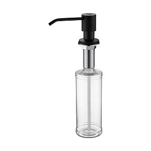 Дозатор для жидкого мыла Paulmark Rein D002-401 Черный купить в интернет-магазине сантехники Sanbest