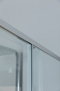 Душевая дверь Aquanet Pleasure Evo 120 AE65-N120-CT стекло прозрачное/профиль хром купить в интернет-магазине Sanbest