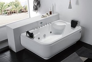 Гидромассажная ванна Gemy G9085 B R 180x116 купить в интернет-магазине Sanbest
