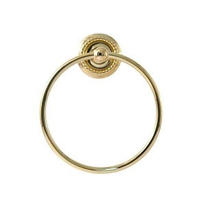 Полотенцедержатель кольцо Magliezza Kollana 80509 золото купить в интернет-магазине сантехники Sanbest