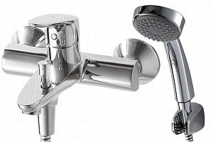 Смеситель для ванны BRAVAT Drop F64898C-B купить в интернет-магазине сантехники Sanbest
