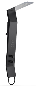 Душевая панель CeruttiSpa CHIKA B CT9255 черная купить в интернет-магазине сантехники Sanbest