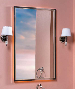 Зеркало Armadi Art Monaco капучино с хромом 70 в ванную от интернет-магазине сантехники Sanbest