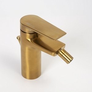 Смеситель для биде WasserKRAFT Aisch 5506 матовое золото купить в интернет-магазине сантехники Sanbest