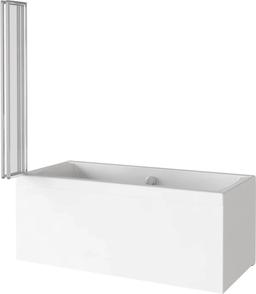 Шторка для ванны Good Door SCREEN GR4-100-C-CH купить в интернет-магазине Sanbest