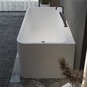 Акриловая ванна CeruttiSpa Lugano B-7101L 170x75 купить в интернет-магазине Sanbest