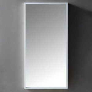 Зеркало Abber STEIN AS6640 40x80 белое в ванную от интернет-магазине сантехники Sanbest
