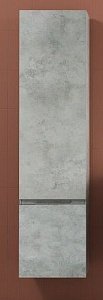 Шкаф подвесной Art&Max TECHNO 40 бетон Лофт натуральный/петли справа для ванной в интернет-магазине сантехники Sanbest