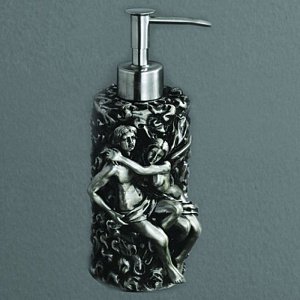 Диспенсер Art&Max Romantic AM-0081A-T серебро купить в интернет-магазине сантехники Sanbest