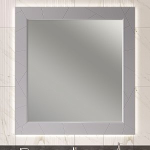 Зеркало Опадирис ЛУИДЖИ 00-00006550 100 серый матовый в ванную от интернет-магазине сантехники Sanbest