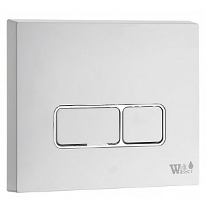 Кнопка для инсталляции WeltWasser WW MARBERG 410 SE GL-WT белая купить в интернет-магазине сантехники Sanbest