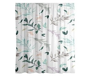 Текстильная шторка для ванной WasserKRAFT Rossel SC-57101 купить в интернет-магазине сантехники Sanbest